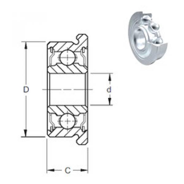 підшипник F61805-2Z ZEN #1 image