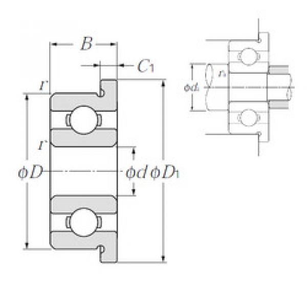 підшипник FL682 NTN #1 image