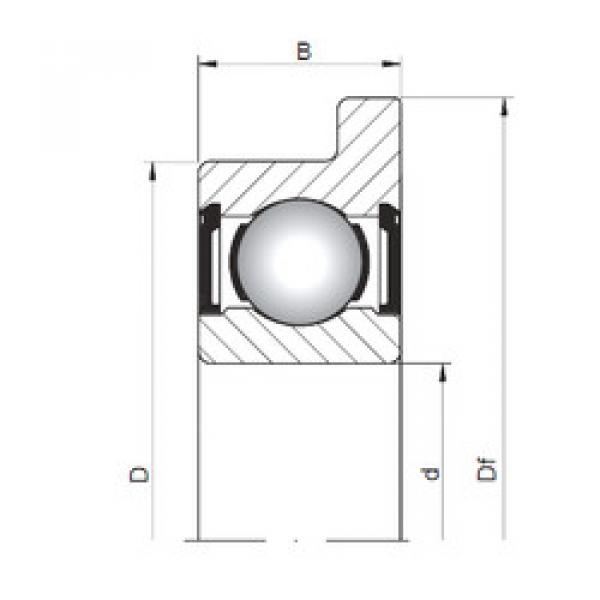 підшипник FL619/5 ZZ ISO #1 image