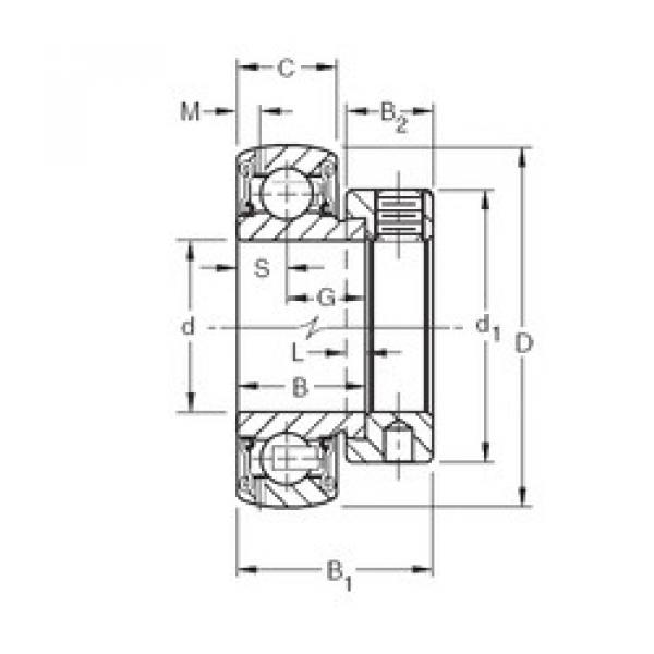 підшипник GRA106RRB Timken #1 image