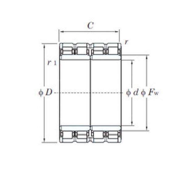 підшипник 88FC62450AW KOYO #1 image