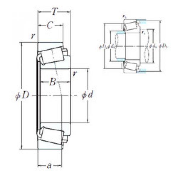 підшипник HH234031/HH234010 NSK #1 image