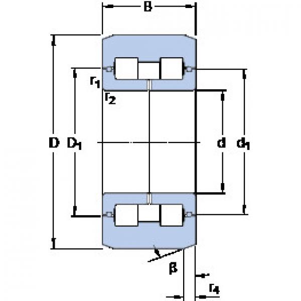 підшипник 319008 A/HB2 SKF #1 image