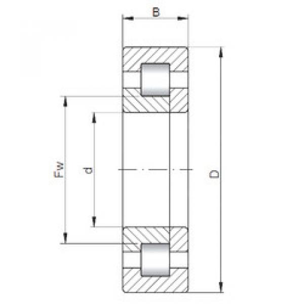 підшипник NUP209 E CX #1 image