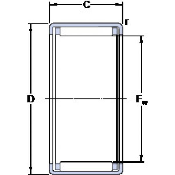 підшипник HK 1612 SKF #1 image