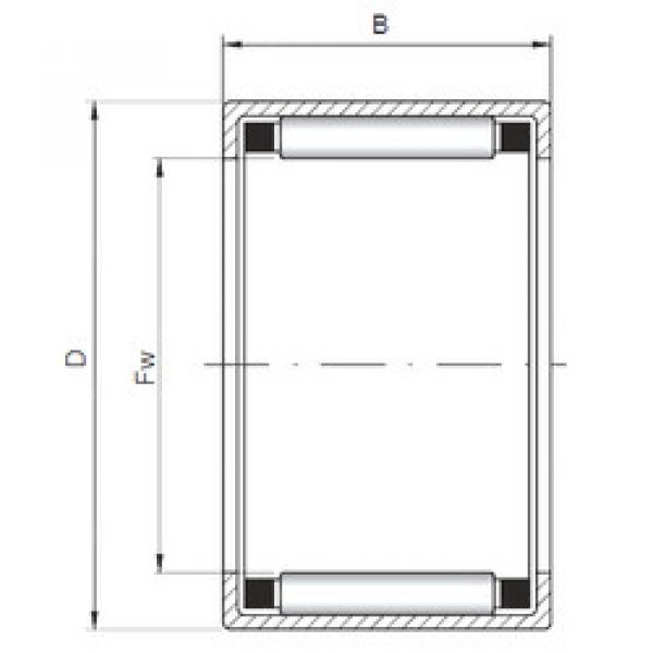 підшипник HK0611 ISO #1 image