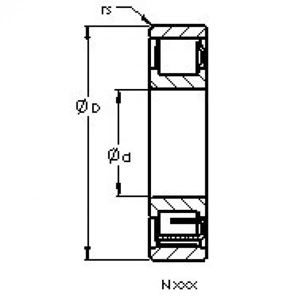 підшипник N2209 M AST #1 image