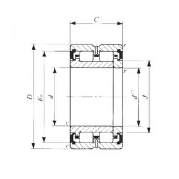 підшипник TRU 13518860UU IKO #1 image