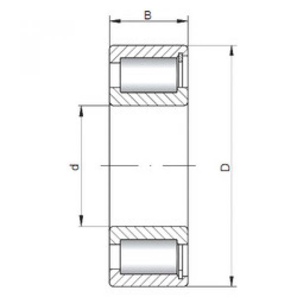 підшипник NCF2932 V ISO #1 image