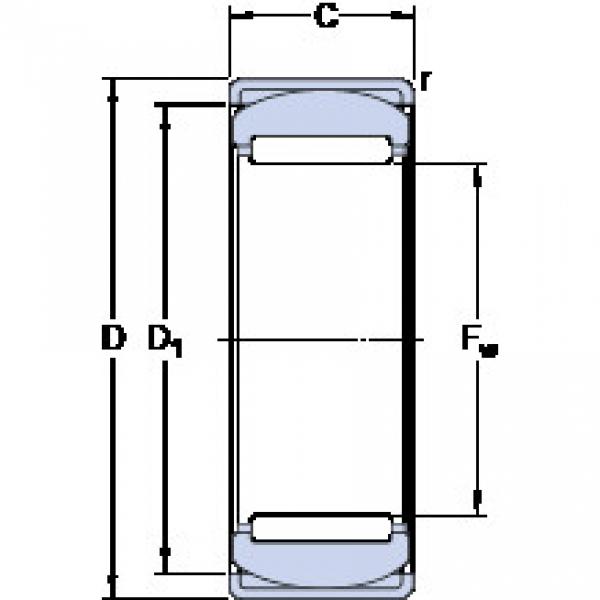 підшипник RPNA 20/35 SKF #1 image