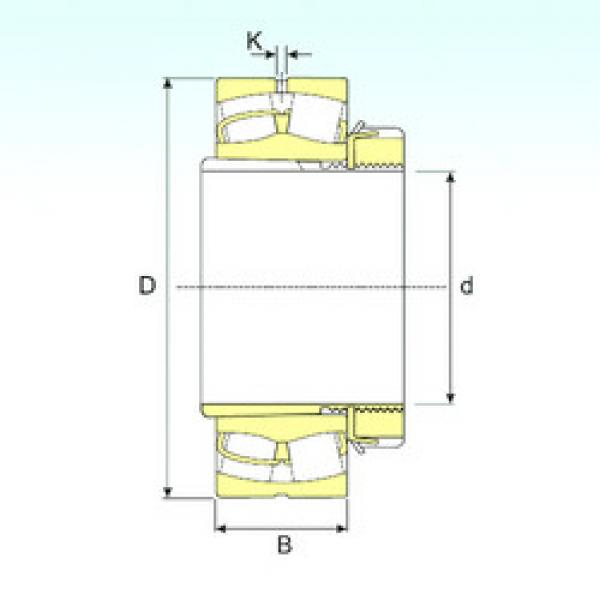 підшипник 22207 EKW33+H307 ISB #1 image