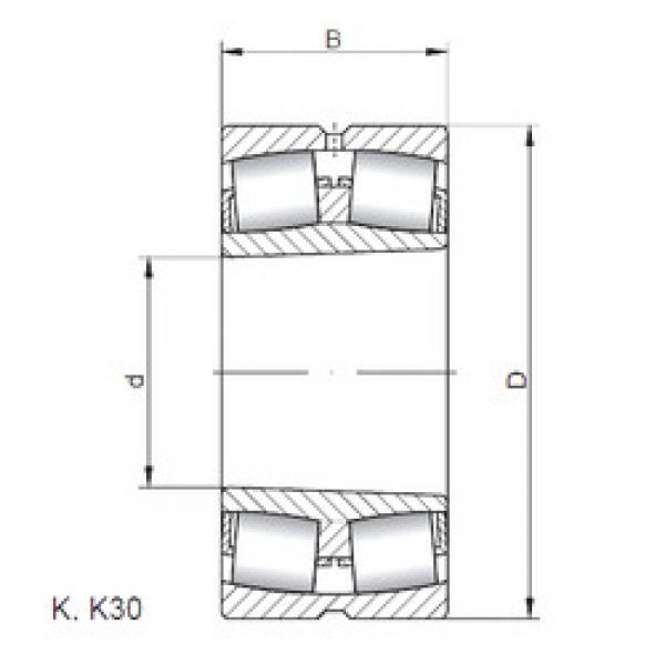 підшипник 22232 KW33 ISO #1 image