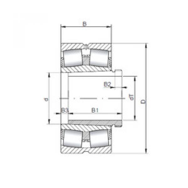 підшипник 21309 KCW33+AH309 ISO #1 image