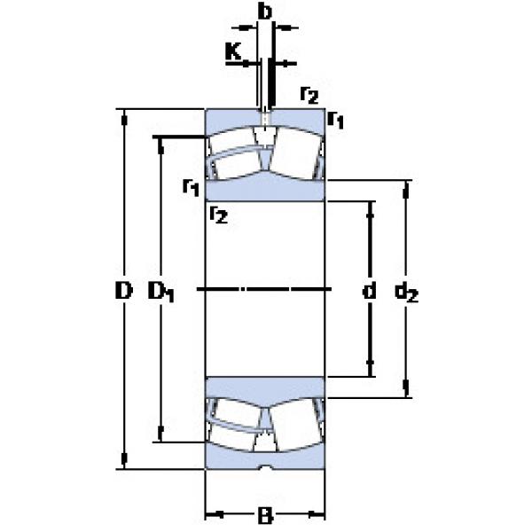 підшипник 21313 E SKF #1 image