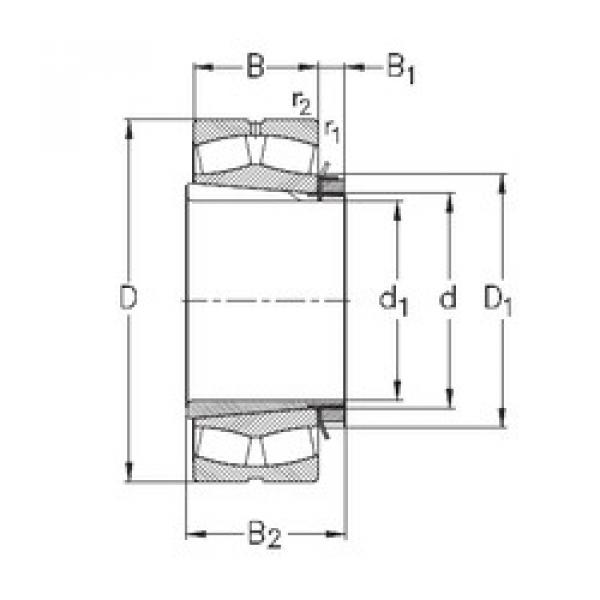 підшипник 22236-K-MB-W33+H3136 NKE #1 image