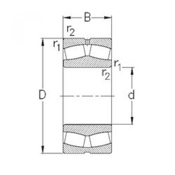 підшипник 231/560-MB-W33 NKE #1 image