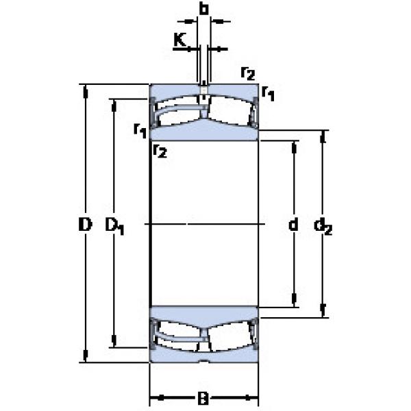 підшипник 22344-2CS5/VT143 SKF #1 image