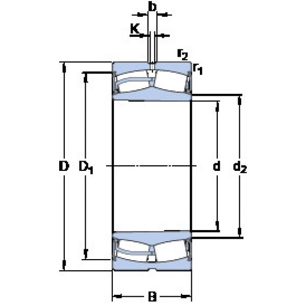 підшипник 22344-2CS5K/VT143 SKF #1 image