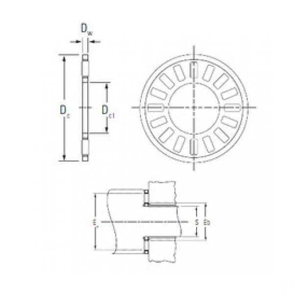 підшипник NTA-6074 KOYO #1 image