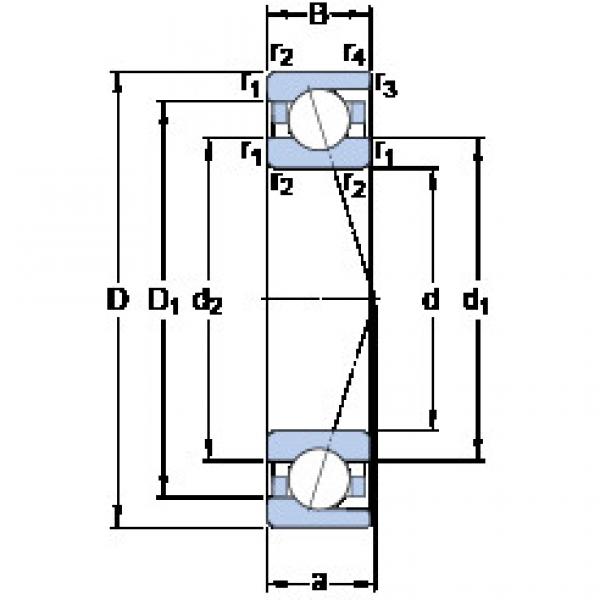 підшипник 71901 ACD/HCP4A SKF #1 image