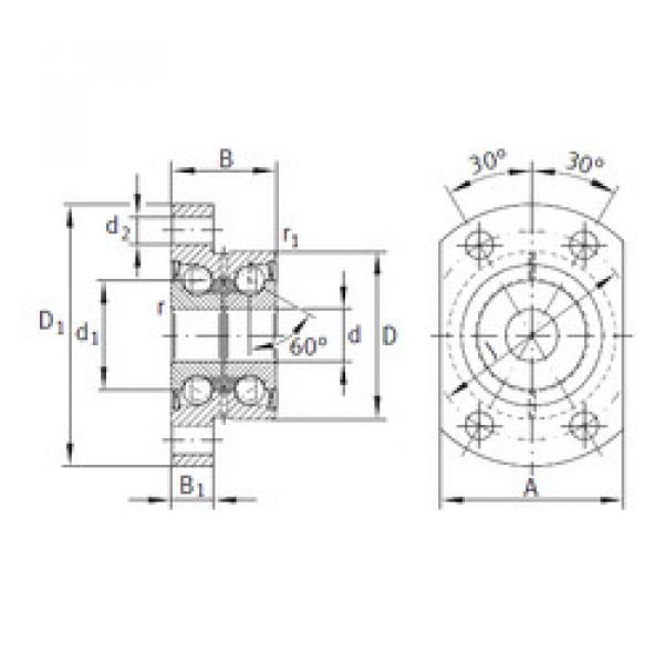 підшипник ZKLFA0630-2Z INA #1 image