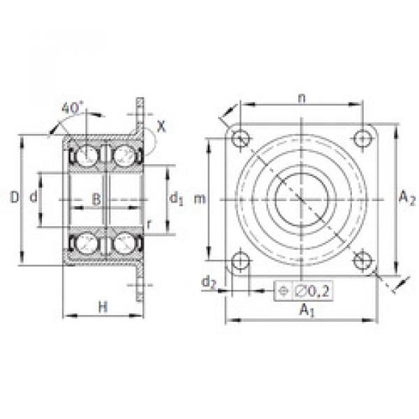 підшипник ZKLR1244-2RS INA #1 image