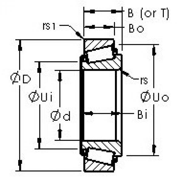 підшипник 598A/593X AST #1 image