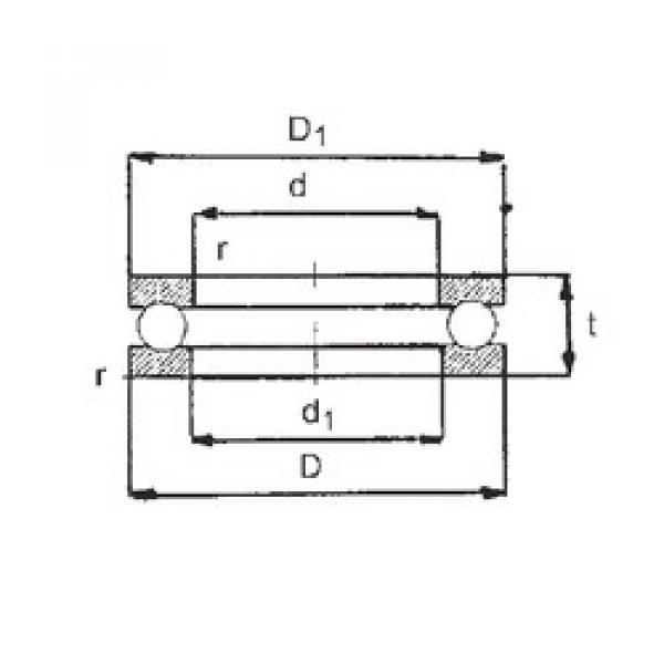 підшипник 0-19 FBJ #1 image