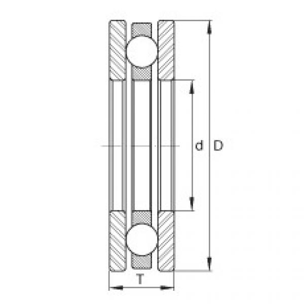 підшипник DM70 INA #1 image