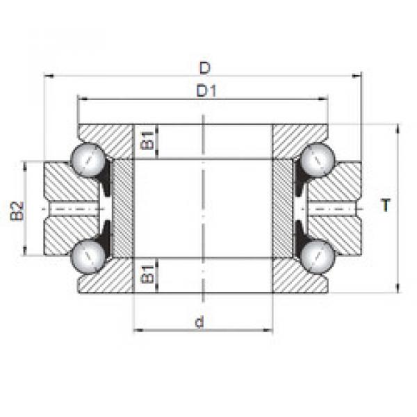 підшипник 234719 ISO #1 image