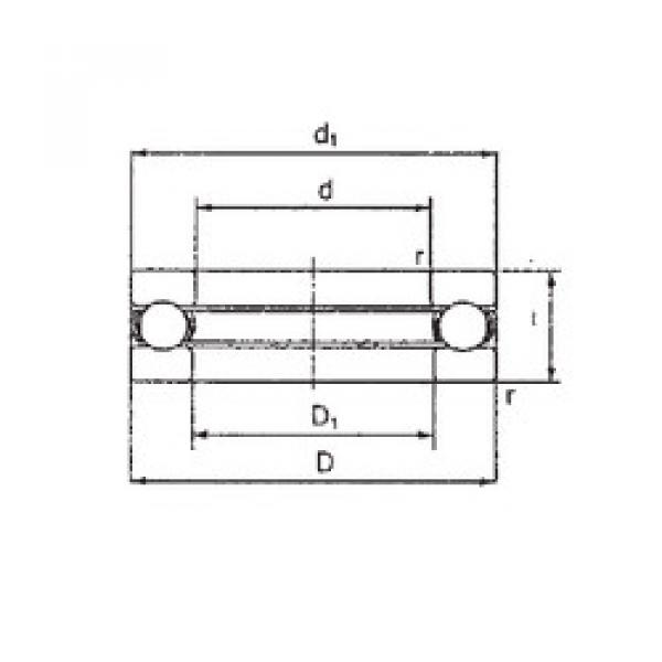 підшипник 2901 FBJ #1 image