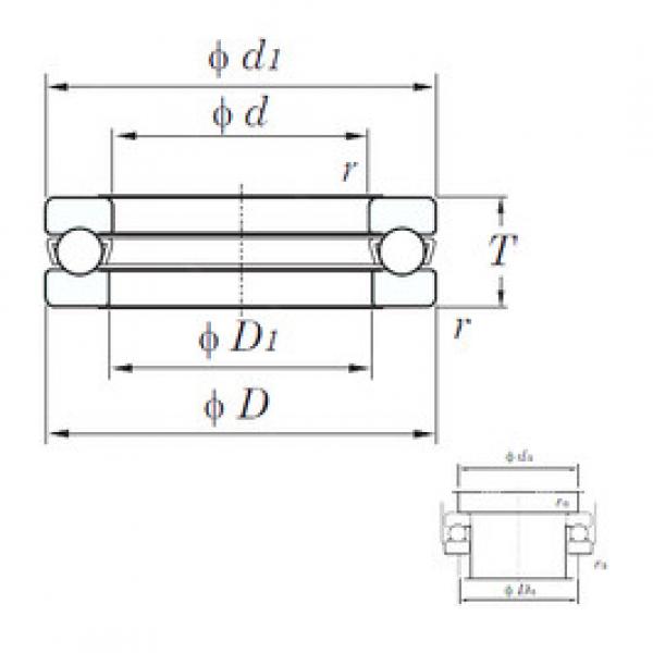 підшипник 51106 KOYO #1 image