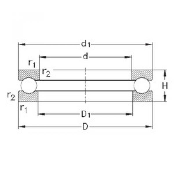 підшипник 51156-MP NKE #1 image