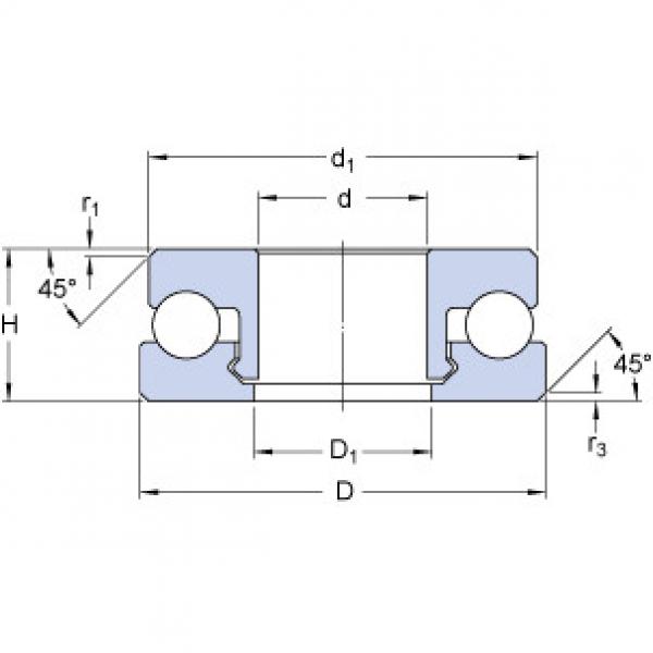 підшипник 51106 V/HR22T2 SKF #1 image