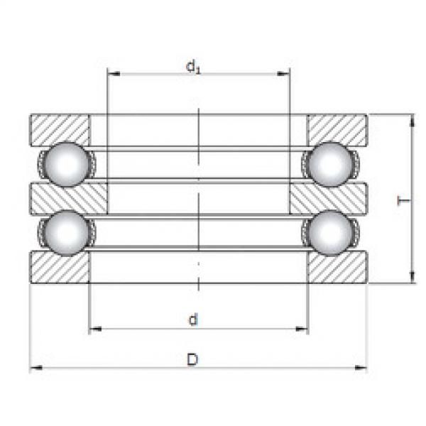 підшипник 52322 ISO #1 image