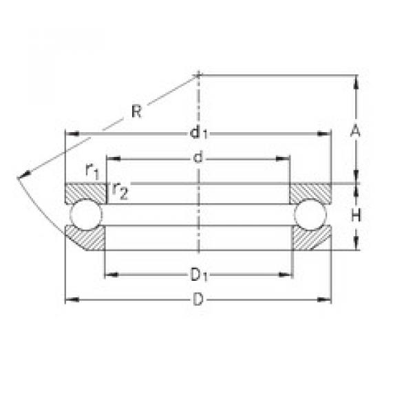 підшипник 53214 NKE #1 image