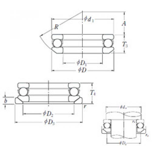 підшипник 53336XU NSK #1 image