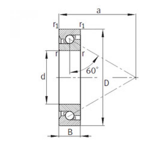 підшипник BSB040072-T FAG #1 image