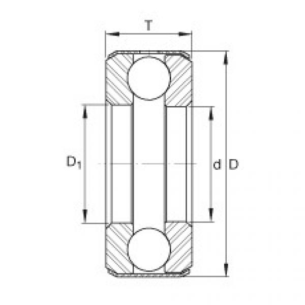 підшипник B40 INA #1 image