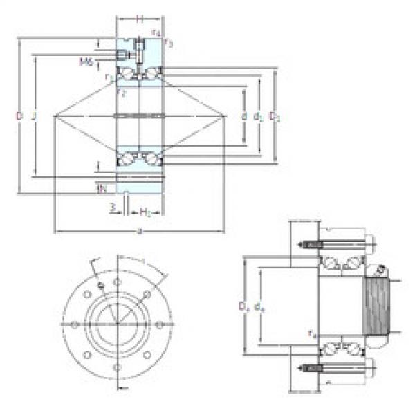 підшипник BEAM 40/100/C 7P60 SNFA #1 image