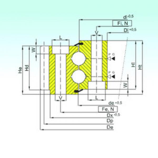 підшипник EB2.28.1215.400-1SPPN ISB #1 image