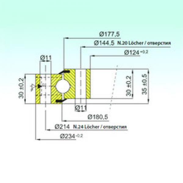 підшипник NB1.14.0179.201-1PPN ISB #1 image