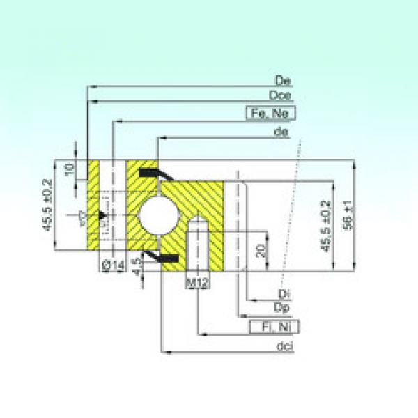 підшипник ZB1.20.0844.201-2SPTN ISB #1 image