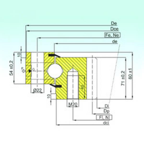 підшипник ZB1.25.1455.201-2SPTN ISB #1 image