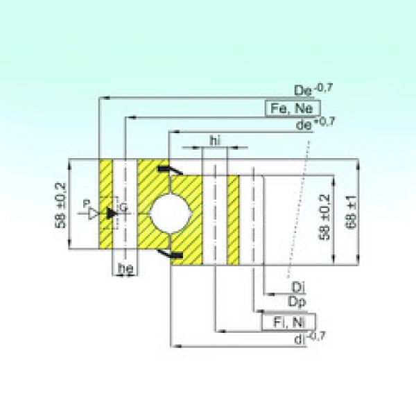 підшипник ZB1.25.1904.400-1SPPN ISB #1 image