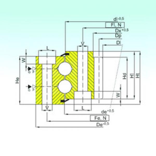 підшипник ZB2.30.1351.401-1SPPN ISB #1 image