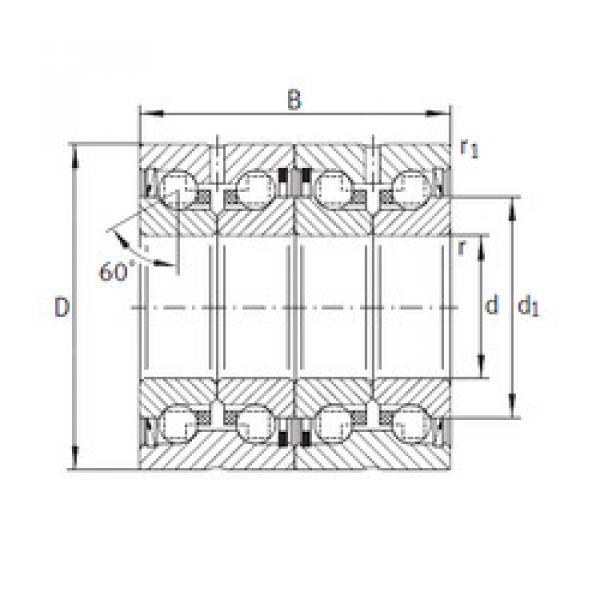 підшипник ZKLN3572-2RS-2AP INA #1 image