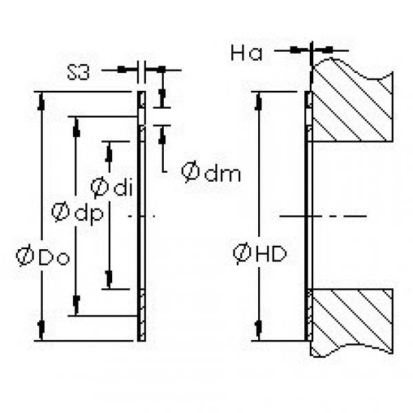 підшипник AST20  WC20IB AST #1 image