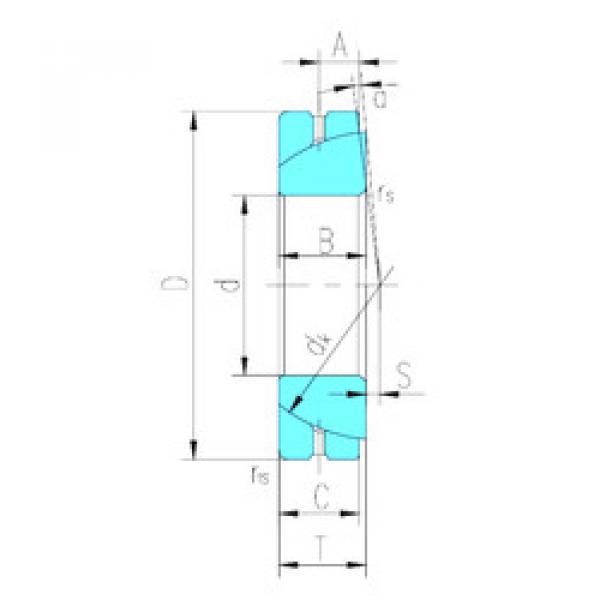 підшипник GAC85S LS #1 image