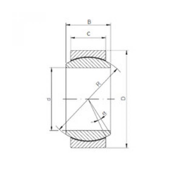 підшипник GE100UK-2RS ISO #1 image